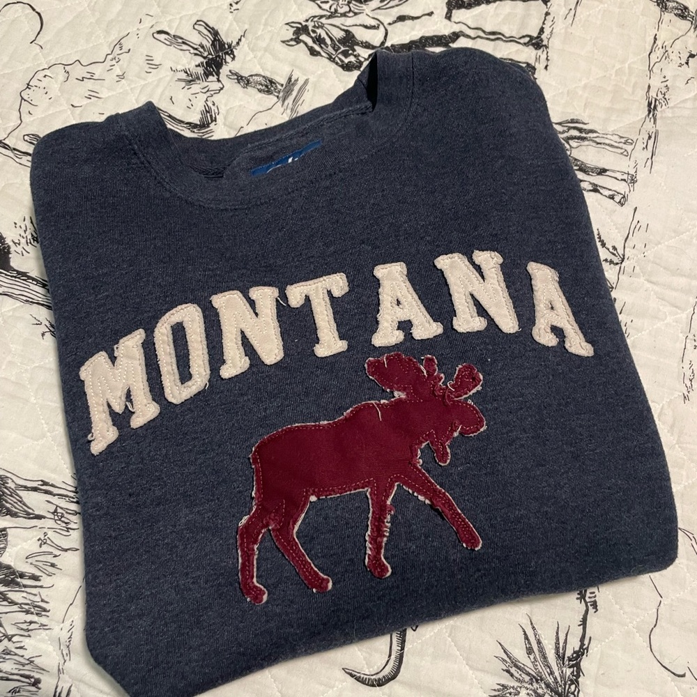 Montana crewneck sweatshirt L